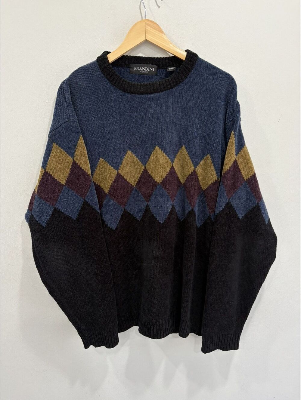 Vintage Brandini Acrylic Knit Sweater crewneck